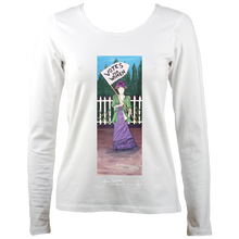 Load image into Gallery viewer, June Lornie: Votes for Women (Women's Long Sleeve t-shirt)