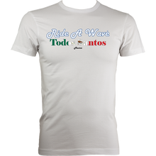 Load image into Gallery viewer, Ride a Wave: Todos Santos | Men's Fitted Tee in Lighter Colours