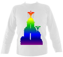 Load image into Gallery viewer, Rainbow - Liver Bird Long Sleeve Tee