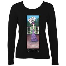 Load image into Gallery viewer, June Lornie: Votes for Women (Women's Long Sleeve t-shirt)