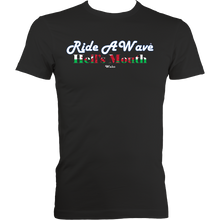 Load image into Gallery viewer, Ride a Wave: Hell's Mouth | Men's Fitted Tee in Darker Colours
