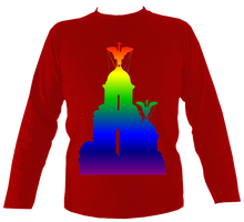 Load image into Gallery viewer, Rainbow - Liver Bird Long Sleeve Tee