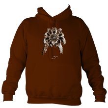 Load image into Gallery viewer, Zarate Tarantula Hoodie: Dark Colours