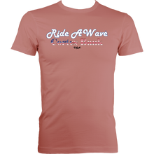 Load image into Gallery viewer, Ride a Wave: Cortes Bank | Men's Fitted Tee in Lighter Colours