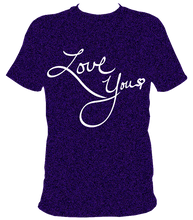 Load image into Gallery viewer, Love You in Shades of Purple