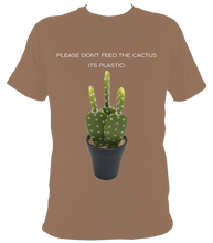 Load image into Gallery viewer, Don't Feed the Cactus #1 - Adult Unisex T-shirt (11 cols)
