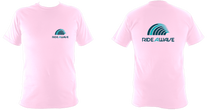 Load image into Gallery viewer, Ride A Wave #8 | White, Black, Navy or Pink Unisex Tee