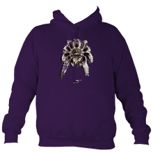 Load image into Gallery viewer, Zarate Tarantula Hoodie: Dark Colours