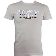 Load image into Gallery viewer, Ride a Wave: Fistral | Men's Fitted Tee in Lighter Colours