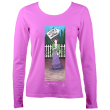Load image into Gallery viewer, June Lornie: Votes for Women (Women's Long Sleeve t-shirt)