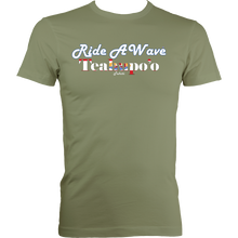 Load image into Gallery viewer, Ride a Wave: Teahupo'o | Men's Fitted Tee in Darker Colours