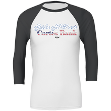 Load image into Gallery viewer, Ride a Wave: Cortes Bank 3/4 sleeve Unisex Baseball Top