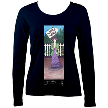 Load image into Gallery viewer, June Lornie: Votes for Women (Women's Long Sleeve t-shirt)
