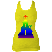 Load image into Gallery viewer, Rainbow: Liver Birds Women's Racerback Tank Top