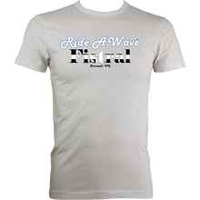 Load image into Gallery viewer, Ride a Wave: Fistral | Men's Fitted Tee in Lighter Colours