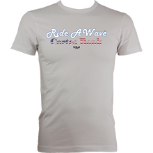 Load image into Gallery viewer, Ride a Wave: Cortes Bank | Men's Fitted Tee in Lighter Colours