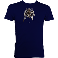 Load image into Gallery viewer, Zarate Tarantula Men's Fitted Tee - Dark Colours