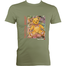 Load image into Gallery viewer, Maxine Shisselle: Teddy Bear#2 (men's fitted t-shirt)