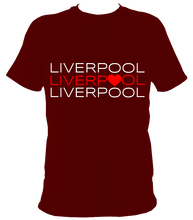 Load image into Gallery viewer, Liverpool Love Heart (unisex t-shirt)