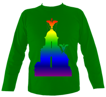 Load image into Gallery viewer, Rainbow - Liver Bird Long Sleeve Tee