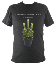 Load image into Gallery viewer, Don't Feed the Cactus #1 - Adult Unisex T-shirt (11 cols)