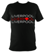 Load image into Gallery viewer, Liverpool Love Heart (unisex t-shirt)