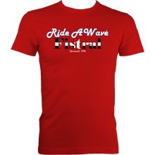 Load image into Gallery viewer, Ride a Wave: Fistral | Men's Fitted Tee in Darker Colours