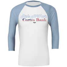 Load image into Gallery viewer, Ride a Wave: Cortes Bank 3/4 sleeve Unisex Baseball Top