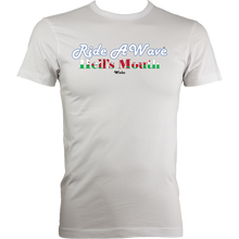 Load image into Gallery viewer, Ride a Wave: Hell's Mouth | Men's Fitted Tee in Lighter Colours