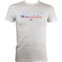 Load image into Gallery viewer, Ride a Wave: Mavericks | Men's Fitted Tee in Lighter Colours