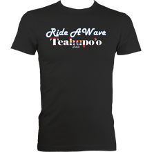 Load image into Gallery viewer, Ride a Wave: Teahupo'o | Men's Fitted Tee in Darker Colours