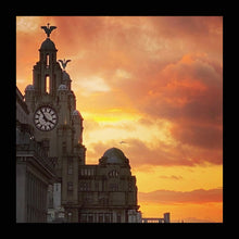 Load image into Gallery viewer, 61 - Liver Building Sunset