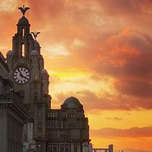 Load image into Gallery viewer, 61 - Liver Building Sunset