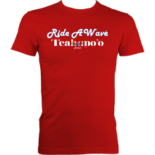 Load image into Gallery viewer, Ride a Wave: Teahupo'o | Men's Fitted Tee in Darker Colours