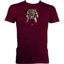 Load image into Gallery viewer, Zarate Tarantula Men's Fitted Tee - Dark Colours