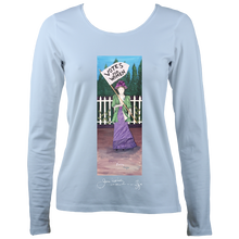 Load image into Gallery viewer, June Lornie: Votes for Women (Women's Long Sleeve t-shirt)