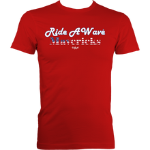 Load image into Gallery viewer, Ride a Wave: Mavericks | Men's Fitted Tee in Darker Colours