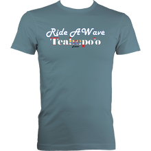 Load image into Gallery viewer, Ride a Wave: Teahupo'o | Men's Fitted Tee in Lighter Colours