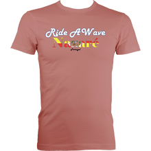 Load image into Gallery viewer, Ride a Wave: Nazare | Men's Fitted Tee in Lighter Colours