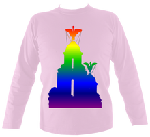 Load image into Gallery viewer, Rainbow - Liver Bird Long Sleeve Tee
