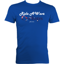 Load image into Gallery viewer, Ride a Wave: Cyclops | Men's Fitted Tee in Darker Colours