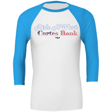 Load image into Gallery viewer, Ride a Wave: Cortes Bank 3/4 sleeve Unisex Baseball Top