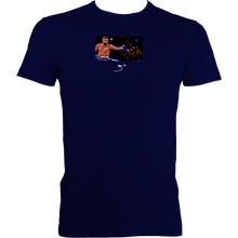 Load image into Gallery viewer, Zarate Bellew: Men's Fitted Tee (Black, Navy or Stone Blue)