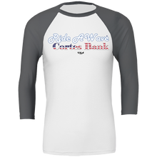 Load image into Gallery viewer, Ride a Wave: Cortes Bank 3/4 sleeve Unisex Baseball Top