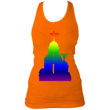 Load image into Gallery viewer, Rainbow: Liver Birds Women's Racerback Tank Top