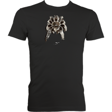 Load image into Gallery viewer, Zarate Tarantula Men's Fitted Tee - Dark Colours