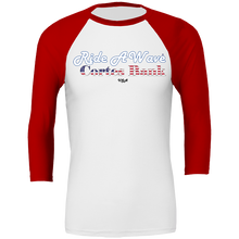 Load image into Gallery viewer, Ride a Wave: Cortes Bank 3/4 sleeve Unisex Baseball Top