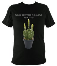 Load image into Gallery viewer, Don't Feed the Cactus #1 - Adult Unisex T-shirt (11 cols)