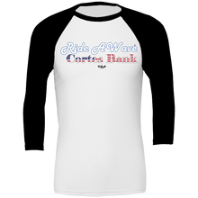 Load image into Gallery viewer, Ride a Wave: Cortes Bank 3/4 sleeve Unisex Baseball Top