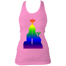 Load image into Gallery viewer, Rainbow: Liver Birds Women's Racerback Tank Top